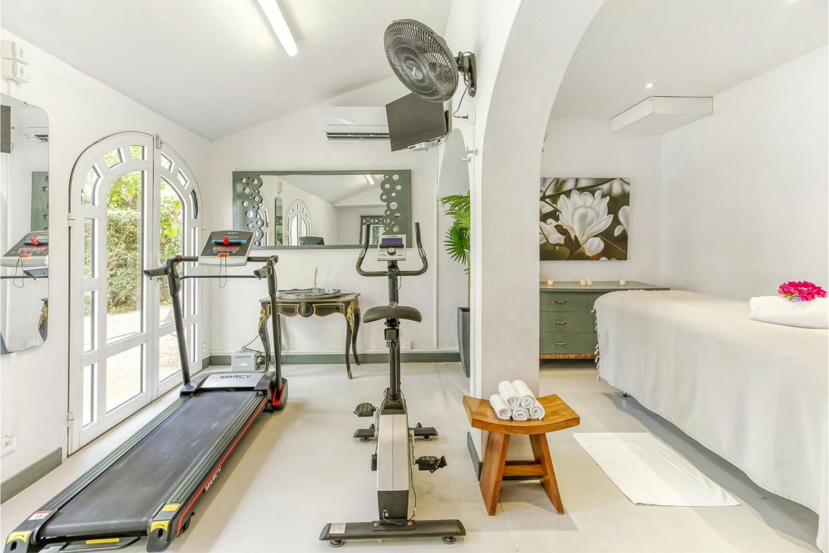 40-PetitePlage4-Gym-Spa_A louer villa Grand Case Saint Martin